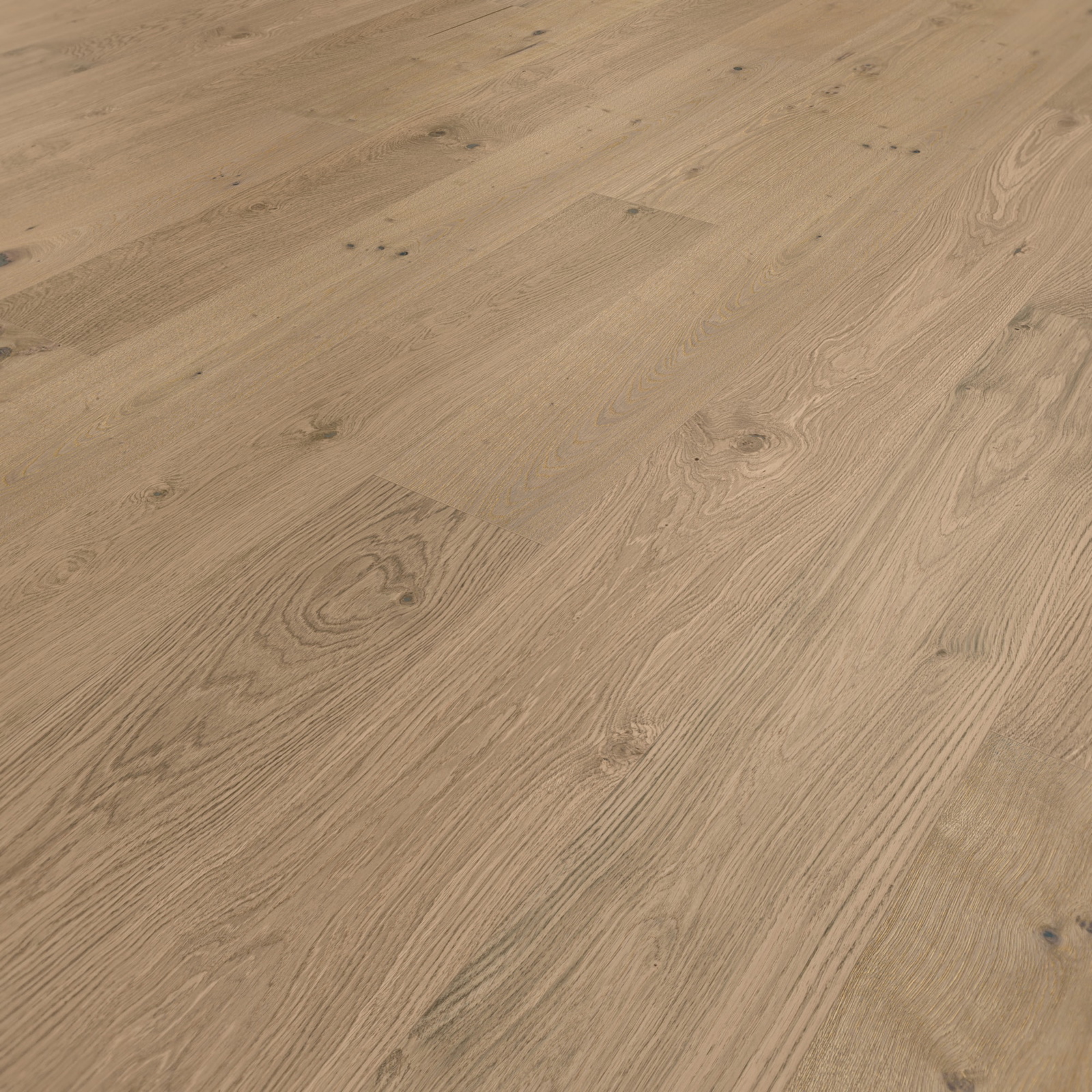 Perspektivische Ansicht - MEISTER Furnierboden HD 100 Natureflex Eiche auth greige pure Perspektivische Ansicht - MEISTER 500139-2200210-20018