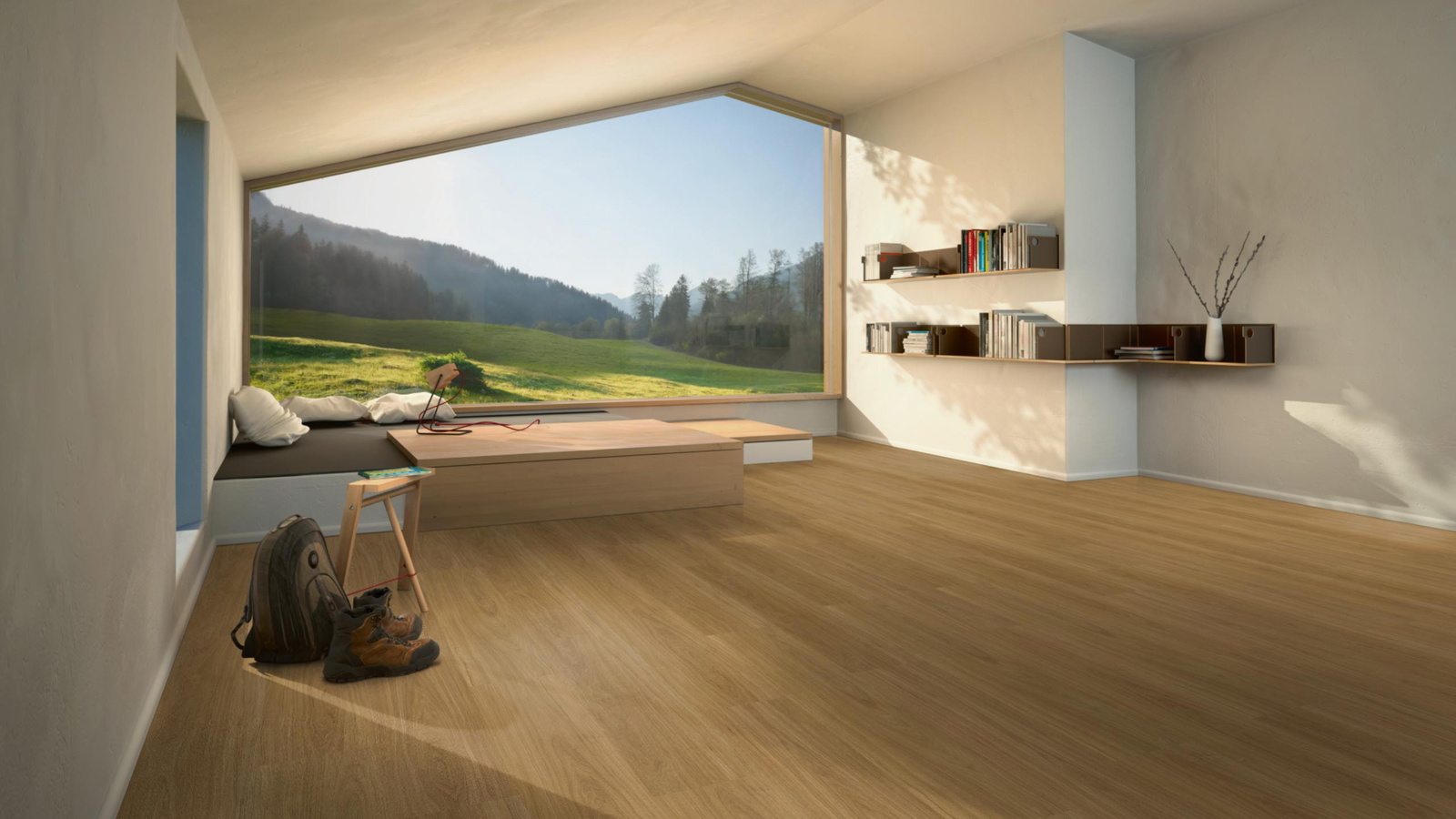Milieubild Moderne Hütte mit Blick in die Natur - Parador 1748869