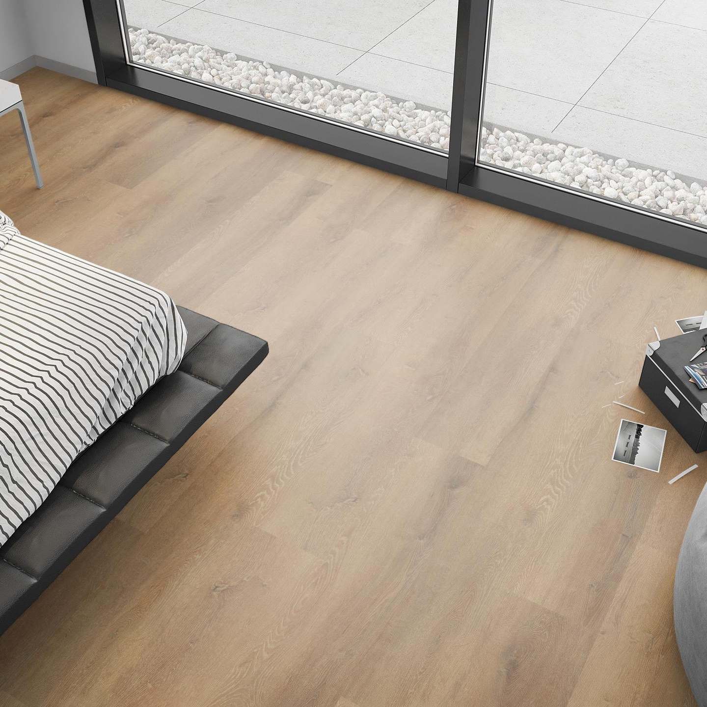 Milieubild Schlafzimmer mit Sitzkissen - nexflor NXF-20030-008