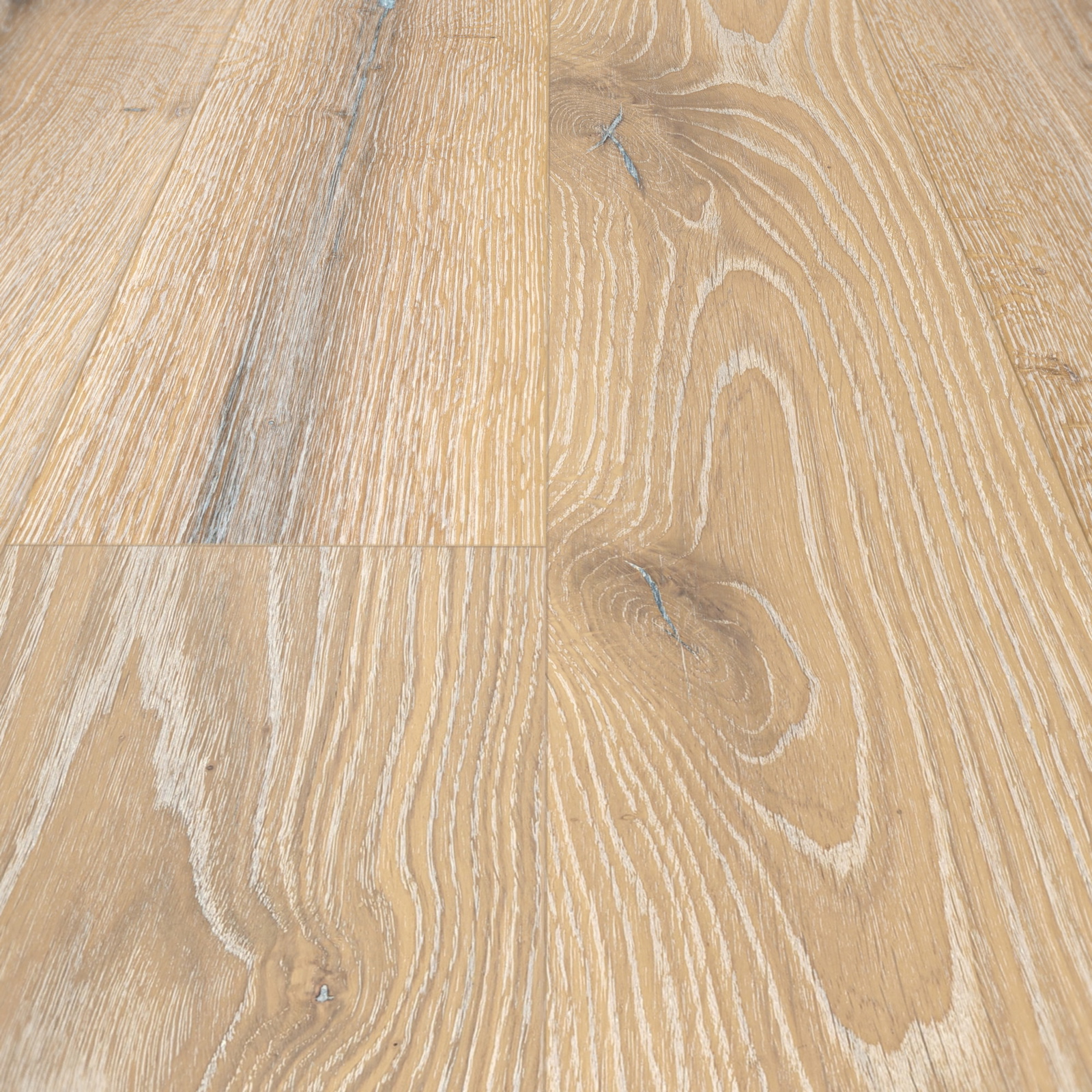 Detail Ansicht - MEISTER Furnierboden HD 100 Natureflex Eiche lebhaft leichtweiß gekälkt Detail Ansicht - MEISTER 500139-2200210-20016