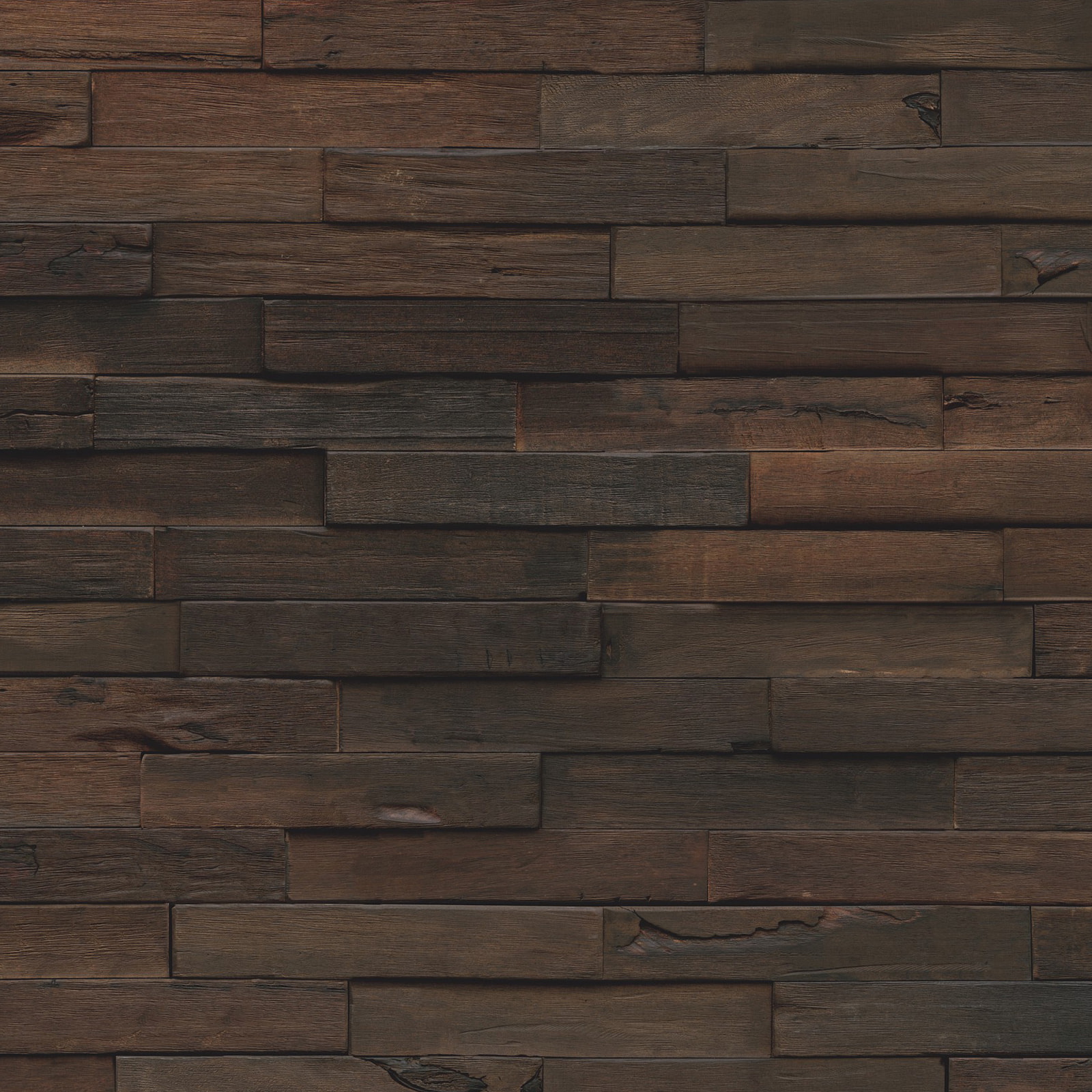 Detail Ansicht - nexwall nature Echholz-Wandverkleidung Rimba Tidal Keramas Detail Ansicht - nexwall nature NXWN-47020-004