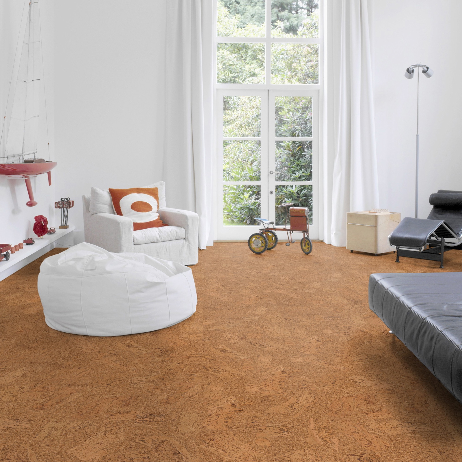 Milieubild Altbau-Wohnzimmer mit Kamin - Wicanders 80002243