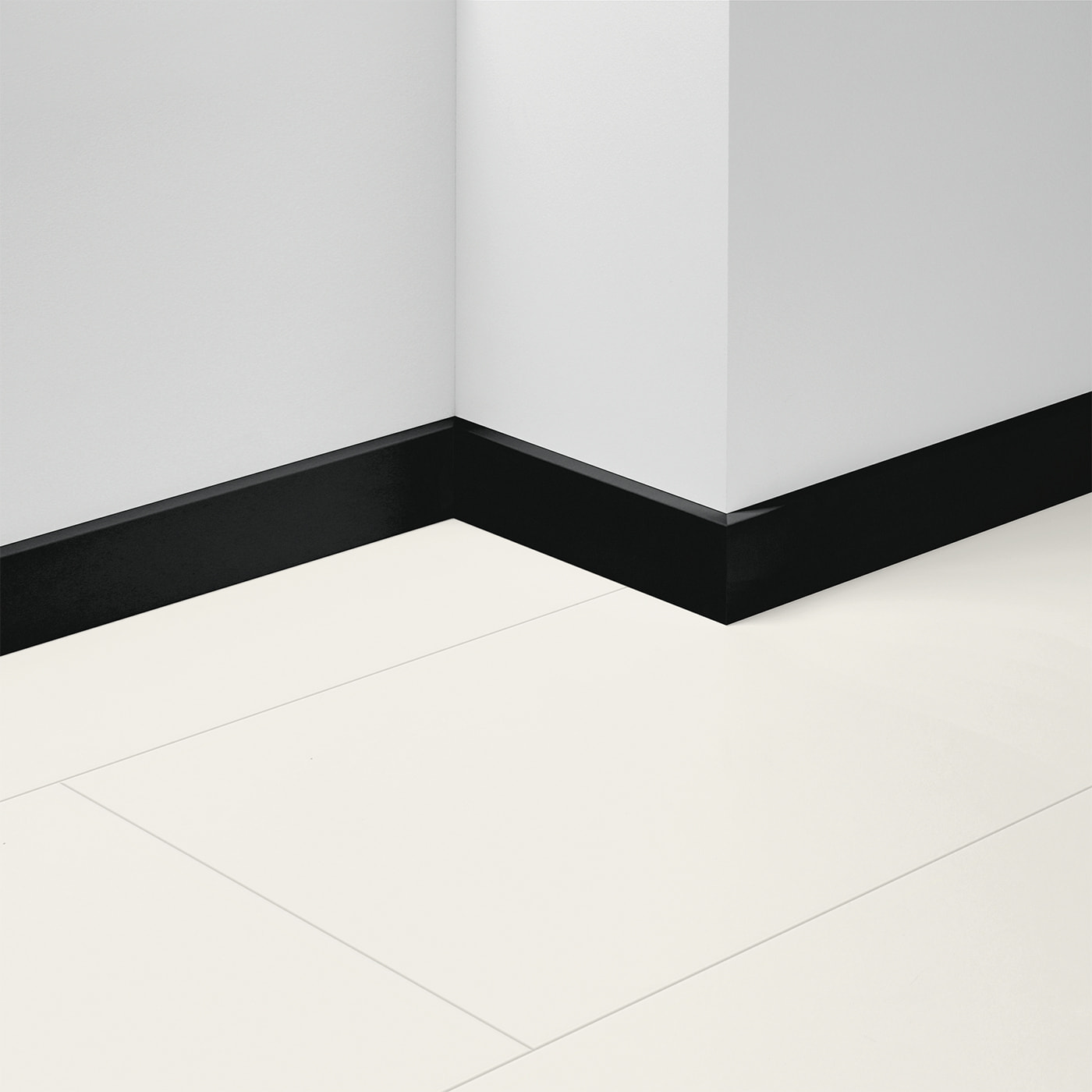 Detail Ansicht - Parador Sockelleiste SL 18 Uni schwarz D002 Detail Ansicht - Parador 1745382