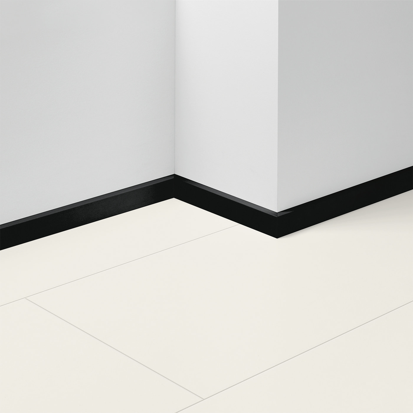Detail Ansicht - Parador Sockelleiste SL 3 Uni schwarz D002 Detail Ansicht - Parador 1745466