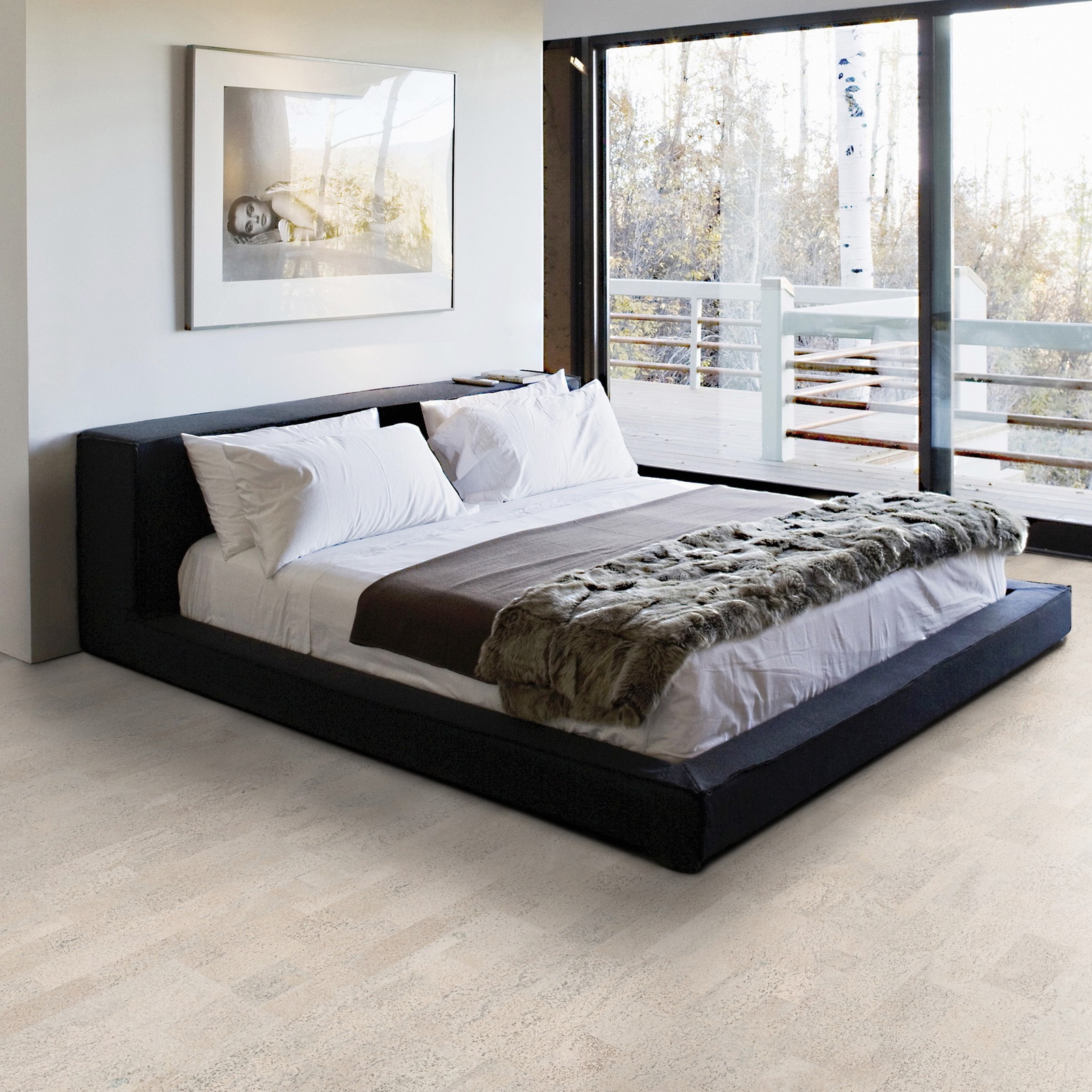 Milieubild Schlafzimmer mit Balkon - Wicanders 80001650