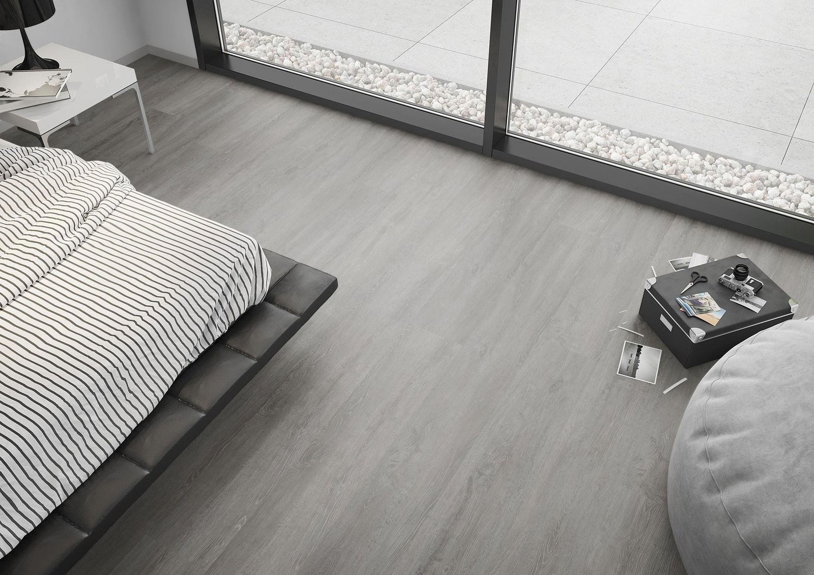 Milieubild Schlafzimmer mit Sitzkissen - nexflor NXF-10030-005