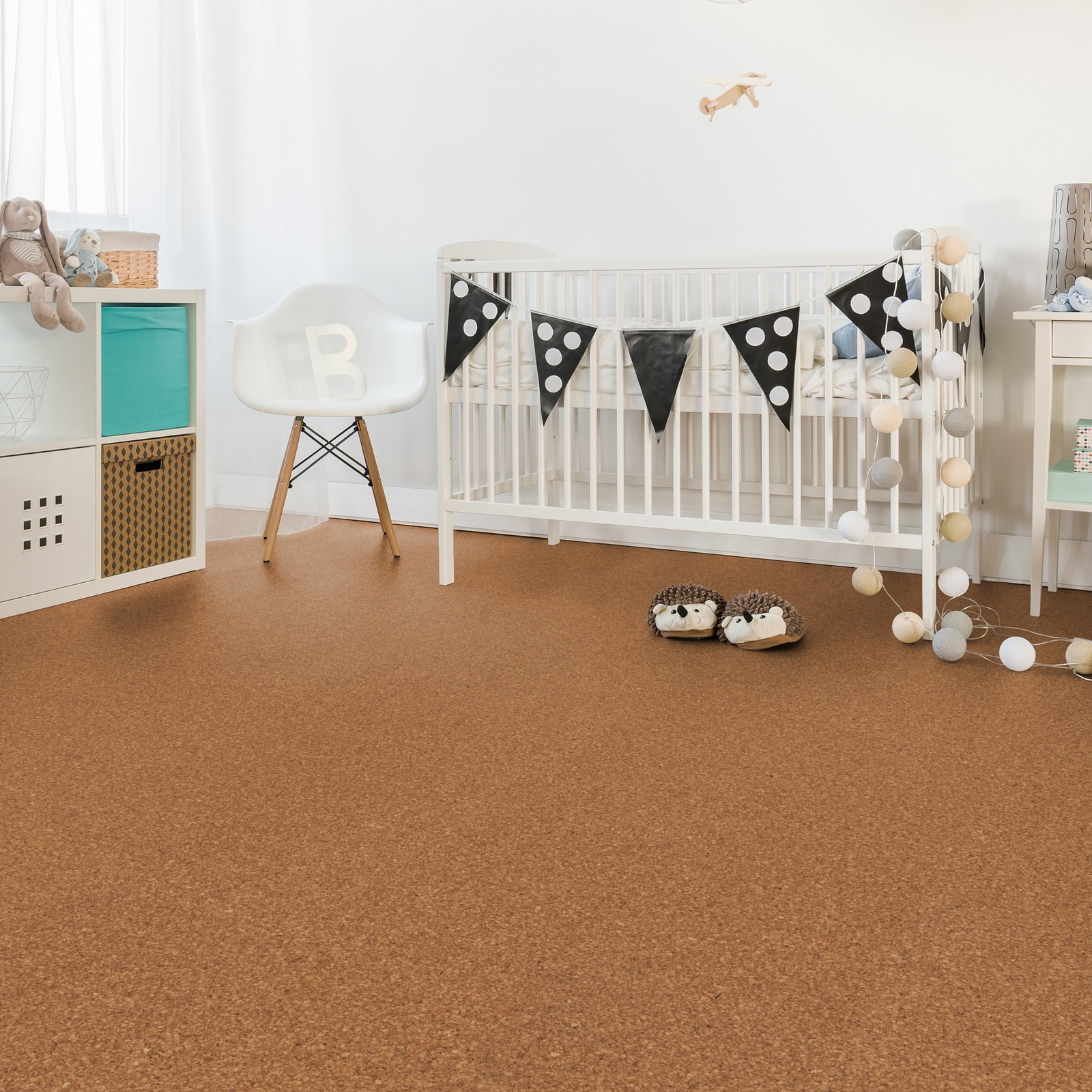 Milieubild Kinderzimmer mit weißer Krippe - Wicanders 80002234