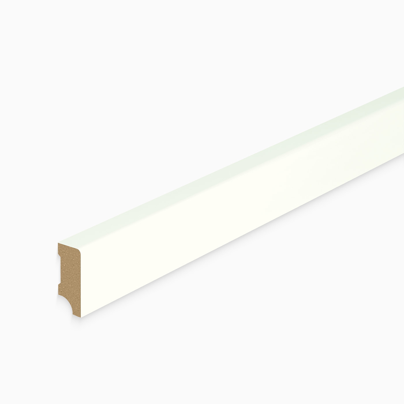 ter Hürne Sockelleiste 40/16mm SKL G40 MDF Verkehrsweiß 006 ter Hürne Sockelleiste 40/16mm SKL G40 MDF Verkehrsweiß 006