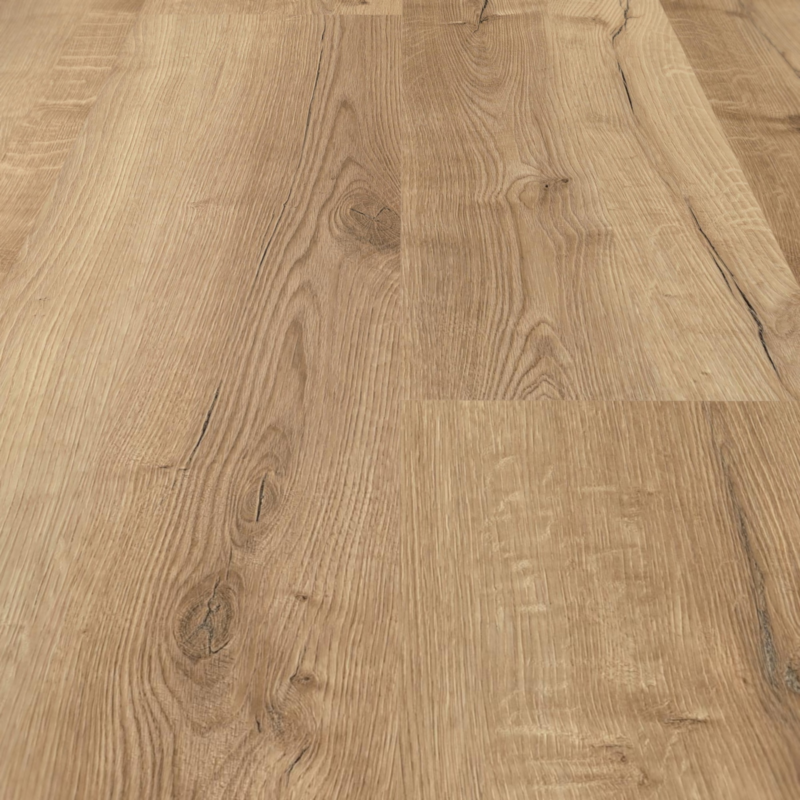 Detail Ansicht - wineo Klebe-Vinyl wineo 400 wood XL Comfort Oak Brown Detail Ansicht - wineo DB293WXL