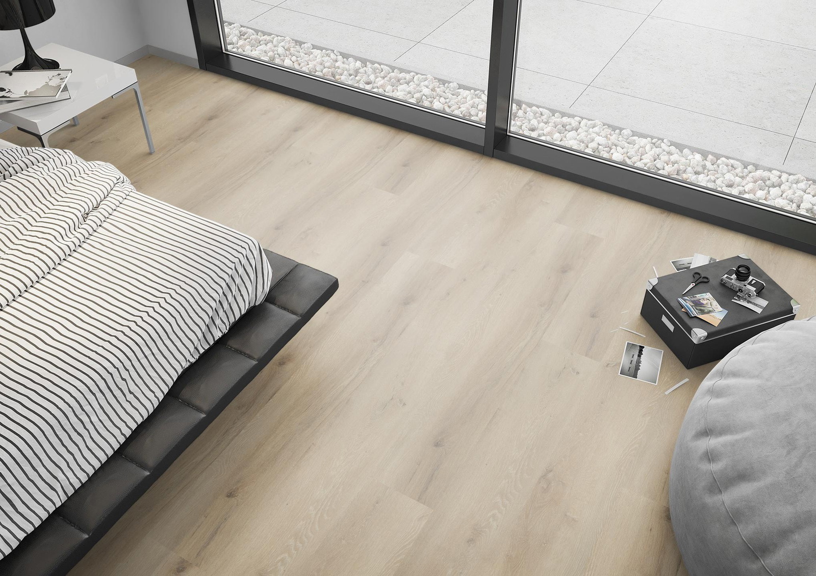 Milieubild Schlafzimmer mit Sitzkissen - nexflor NXF-10030-007
