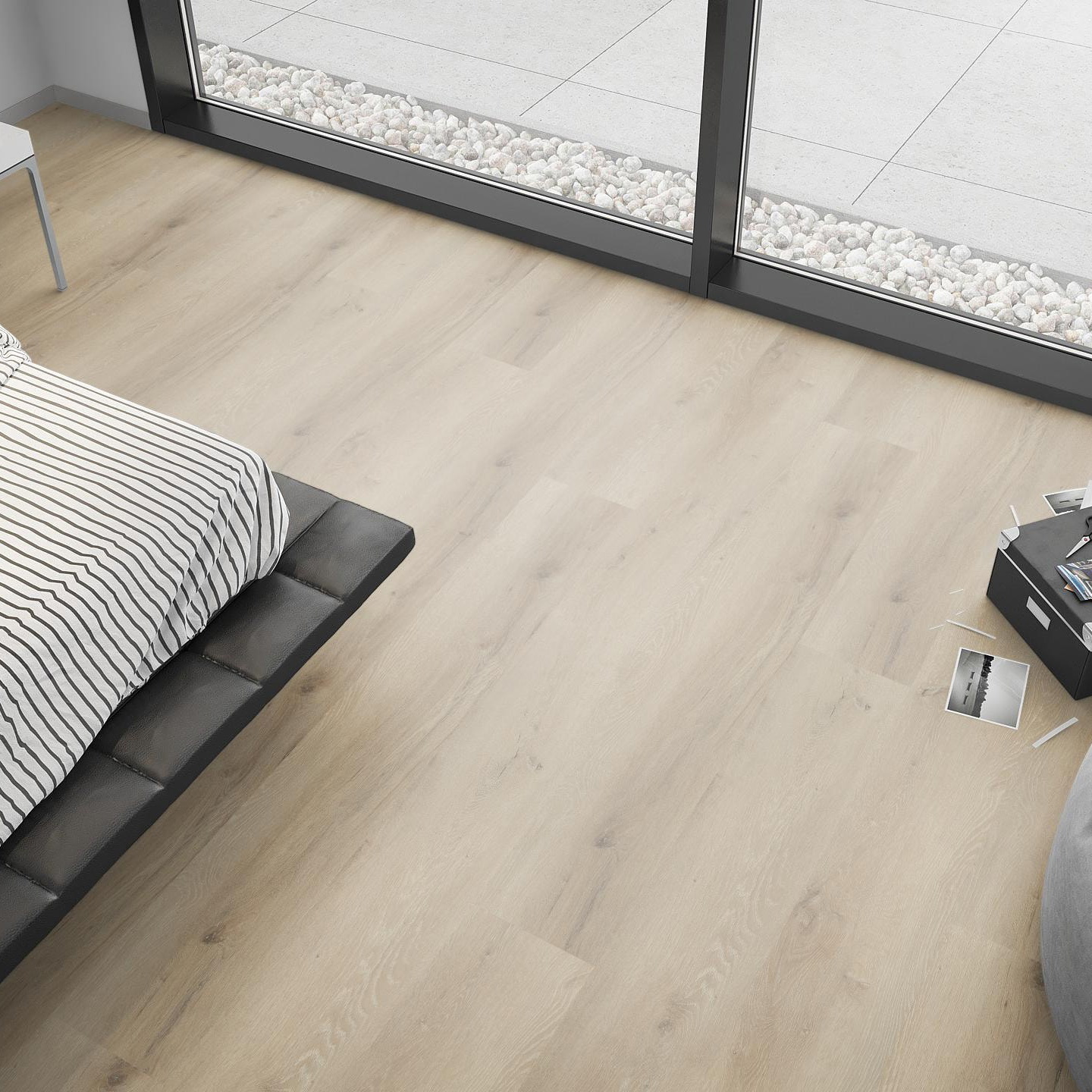 Milieubild Schlafzimmer mit Sitzkissen - nexflor NXF-10030-007