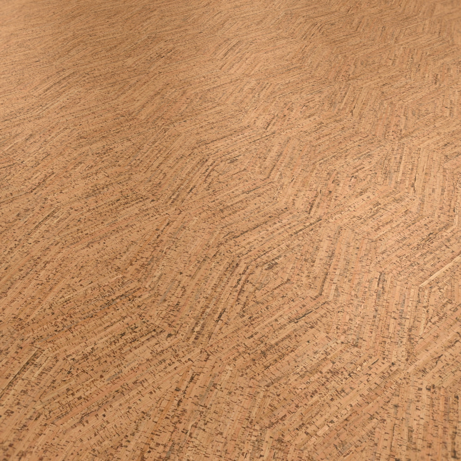 Perspektivische Ansicht - Wicanders Wise HDF Klick-Korkboden cork Essence Novel Edge Natural Perspektivische Ansicht - Wicanders Wise 80001300