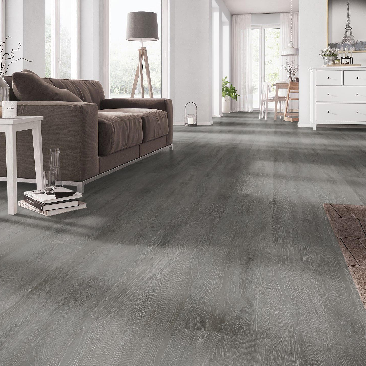 Milieubild Wohnzimmer mit Couch - nexflor NXF-20030-005