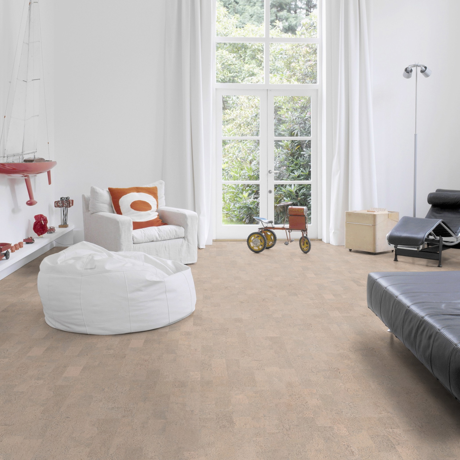 Milieubild Altbau-Wohnzimmer mit Kamin - Wicanders 80001651