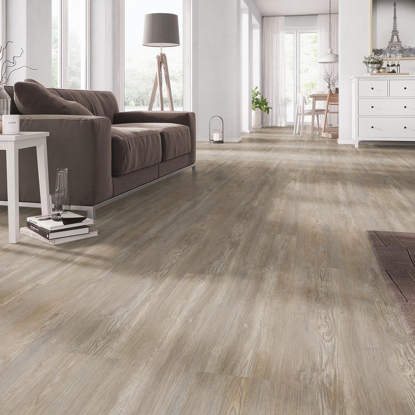 Milieubild Wohnzimmer mit Couch - nexflor NXF-50030-005