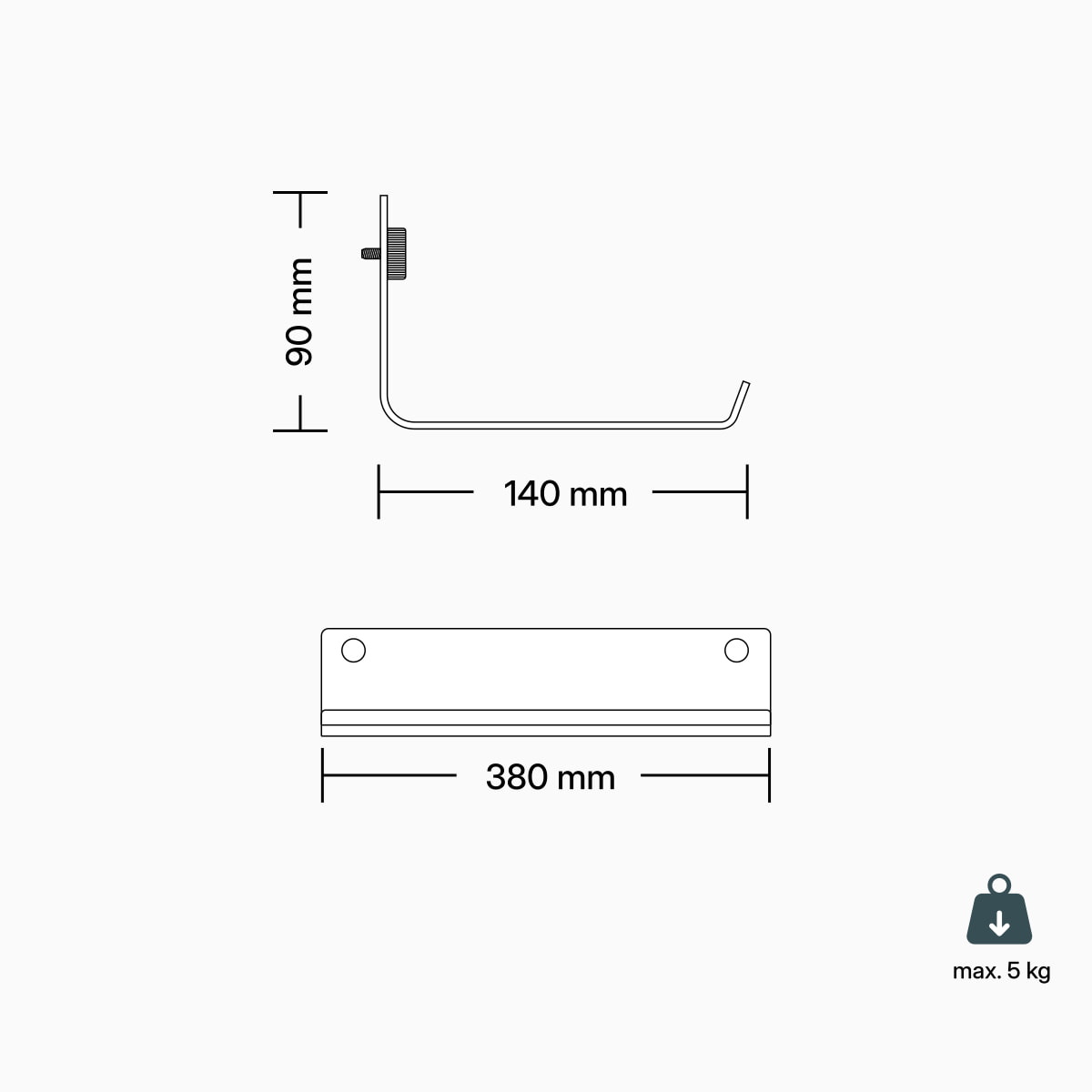 ter Hürne SilentDesign LivingWall Function Metallregal Arne Small