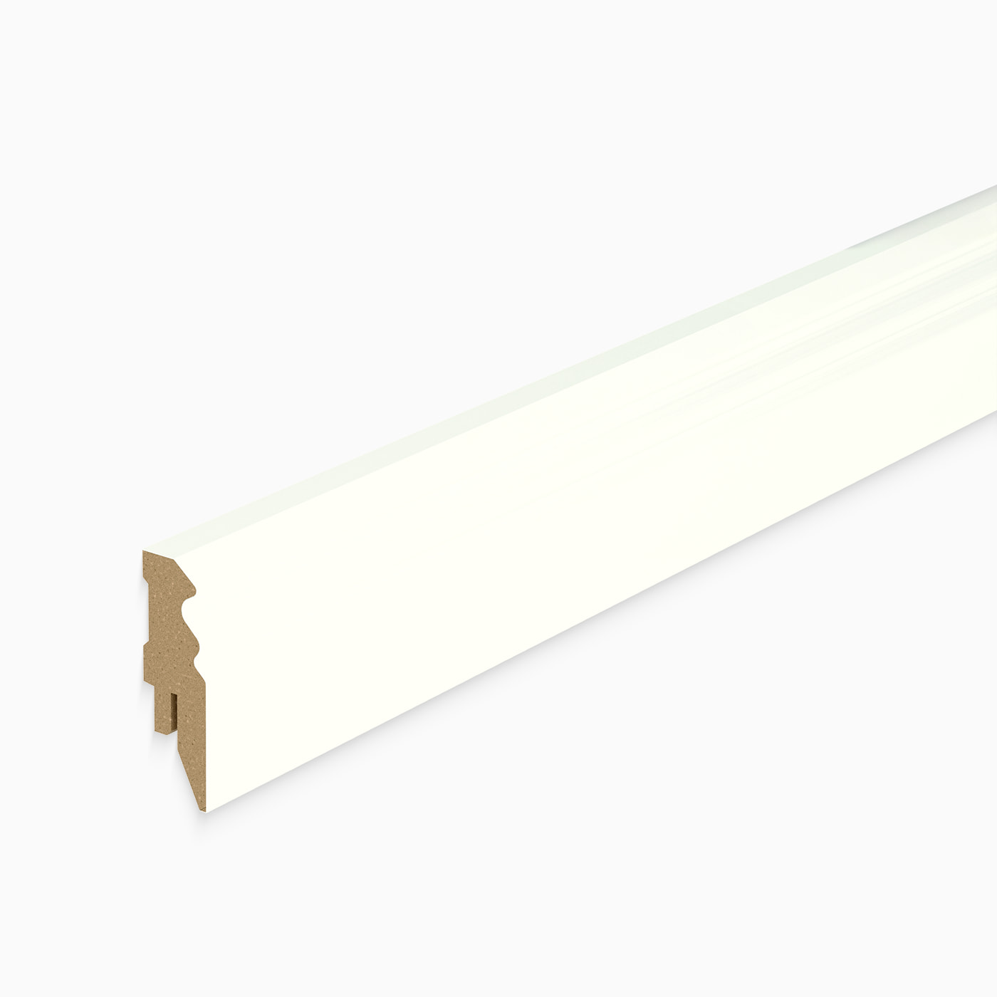 ter Hürne Sockelleiste 58/18mm SKL P60 MDF Verkehrsweiß 006 ter Hürne Sockelleiste 58/18mm SKL P60 MDF Verkehrsweiß 006