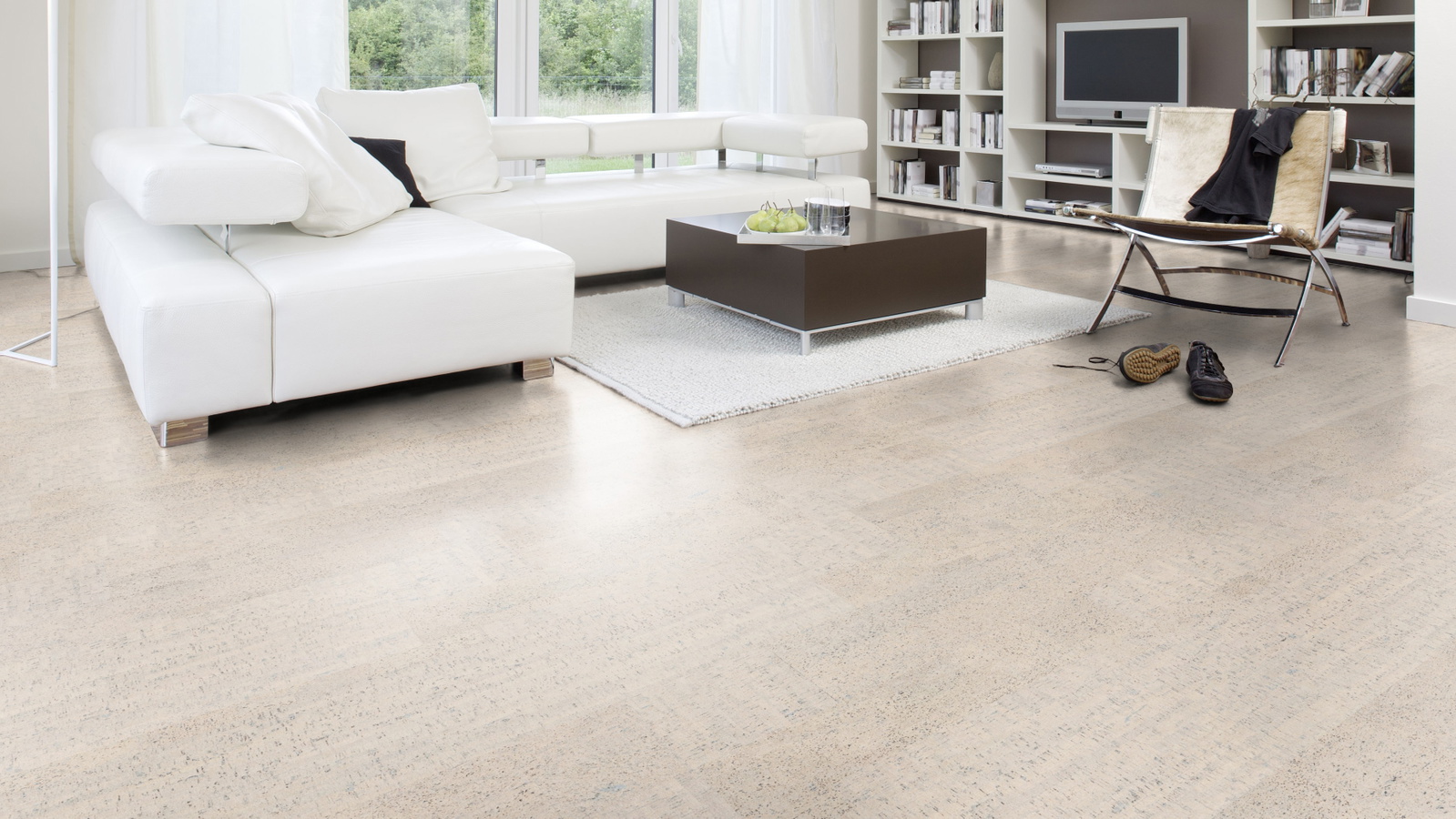 Milieubild Modernes Wohnzimmer mit Wohnlandschaft - Wicanders 80001244