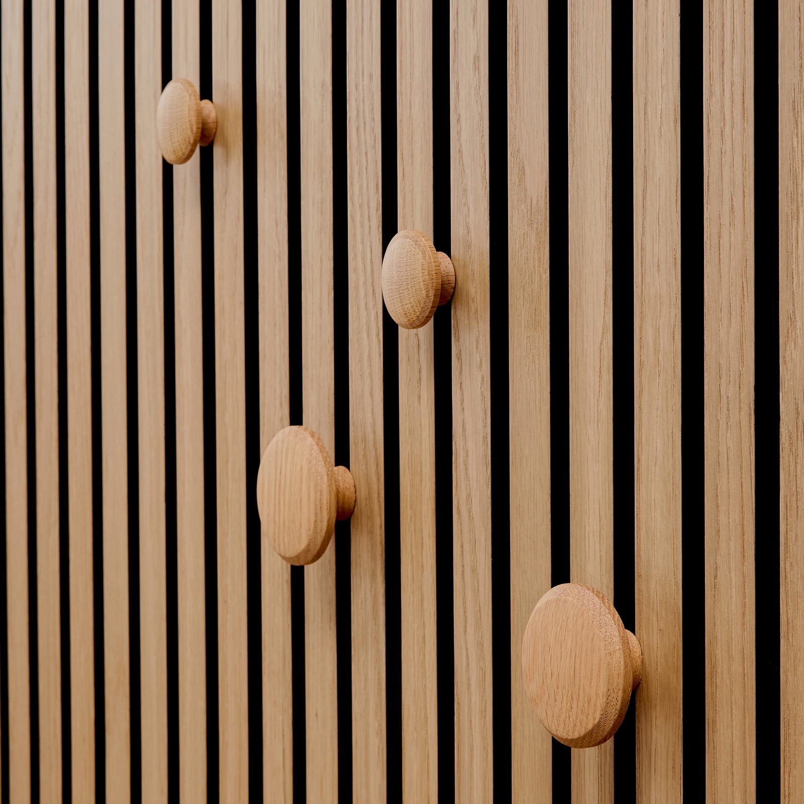 Detail Ansicht - ter Hürne Akustikpaneel Zubehör Holzknopf Liv Detail Ansicht - ter Hürne 1101340208
