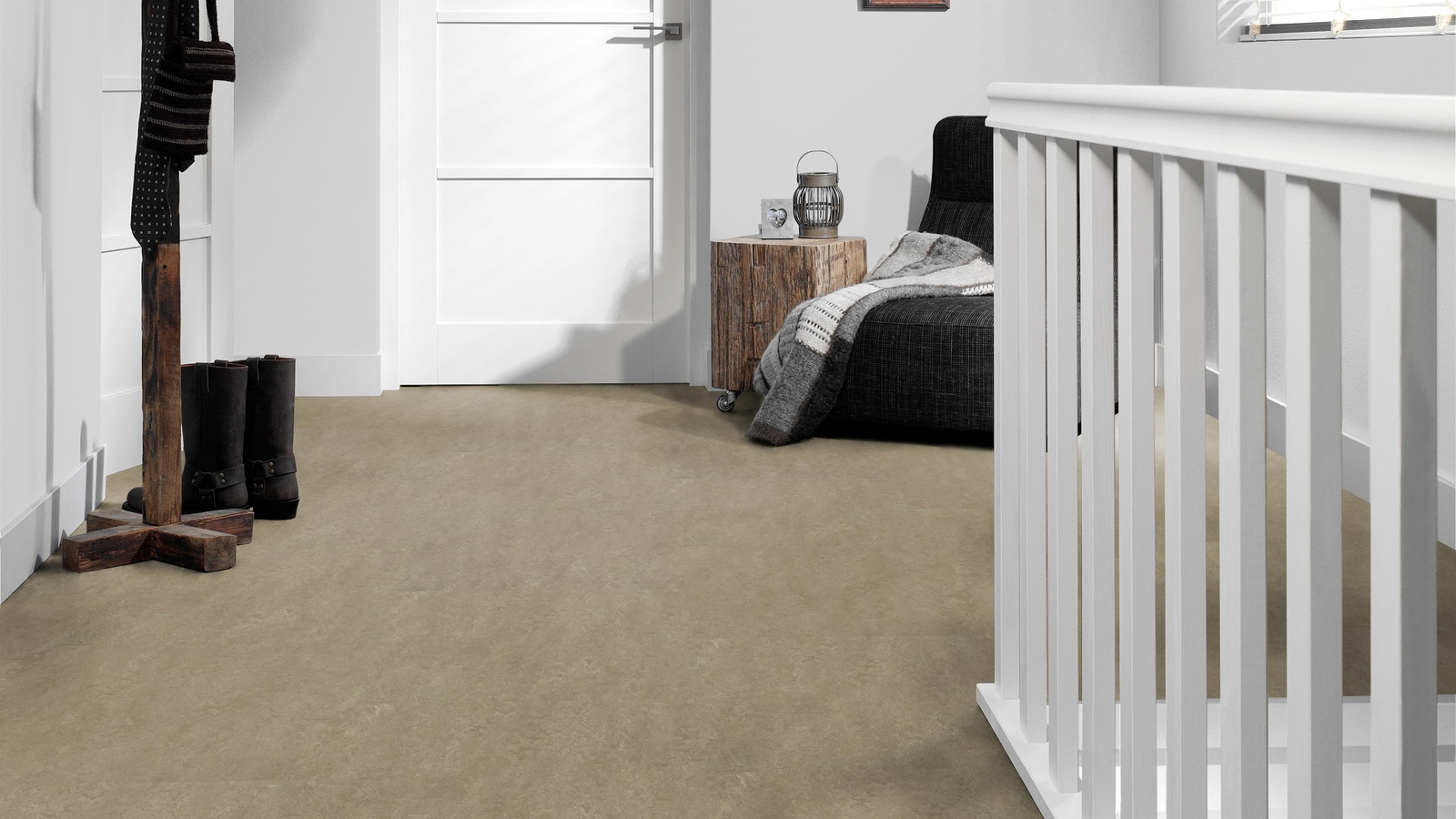 Milieubild Flur mit Treppenlauf - Forbo Flooring 255284