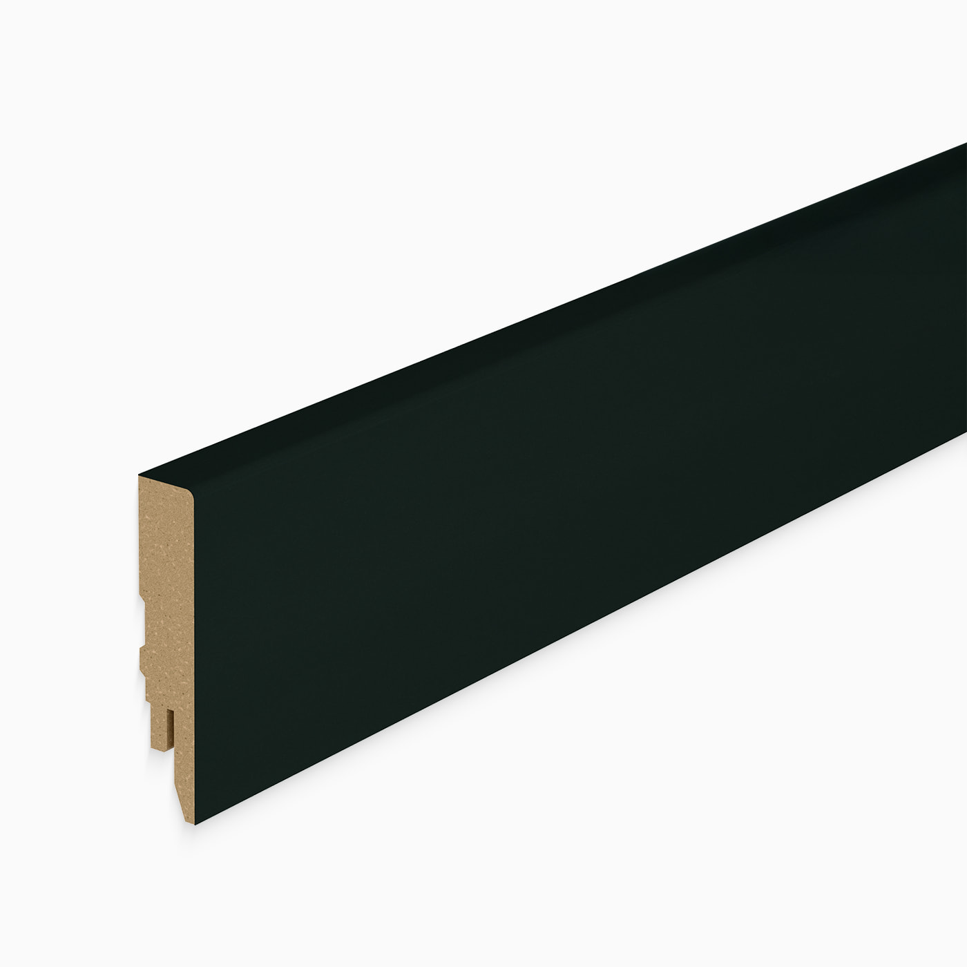 ter Hürne Sockelleiste 80/16mm SKL G80 MDF Signalschwarz 009