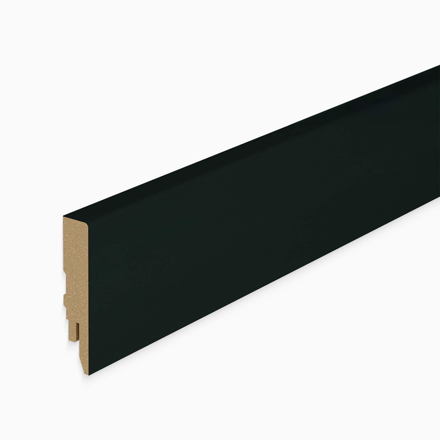 ter Hürne Sockelleiste 80/16mm SKL G80 MDF Signalschwarz 009