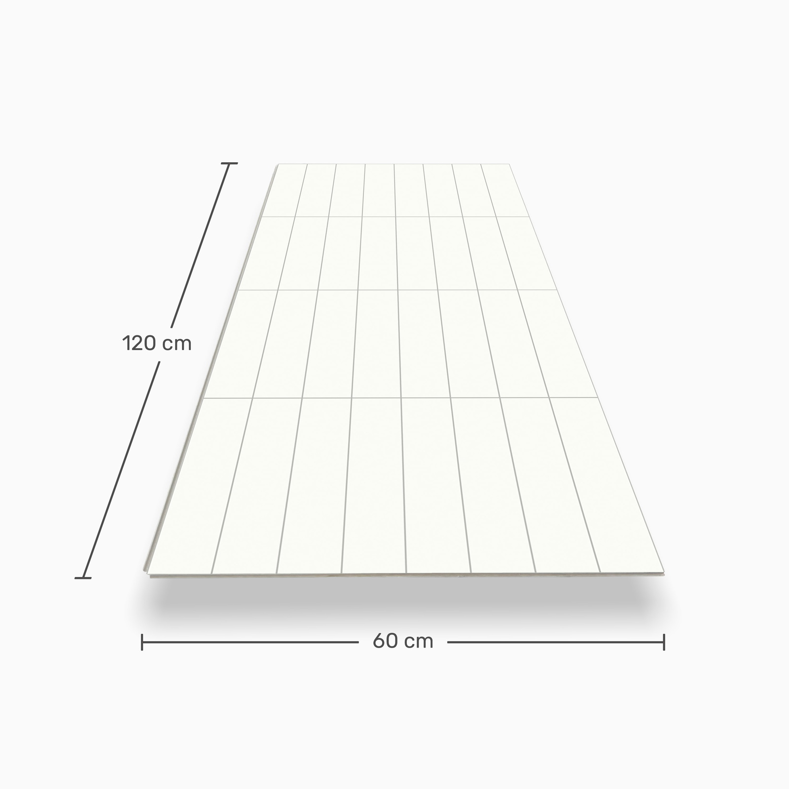 nexwall SPC Wandverkleidung Remura XL White Metro 120cm nexwall SPC Wandverkleidung Remura XL White Metro 120cm