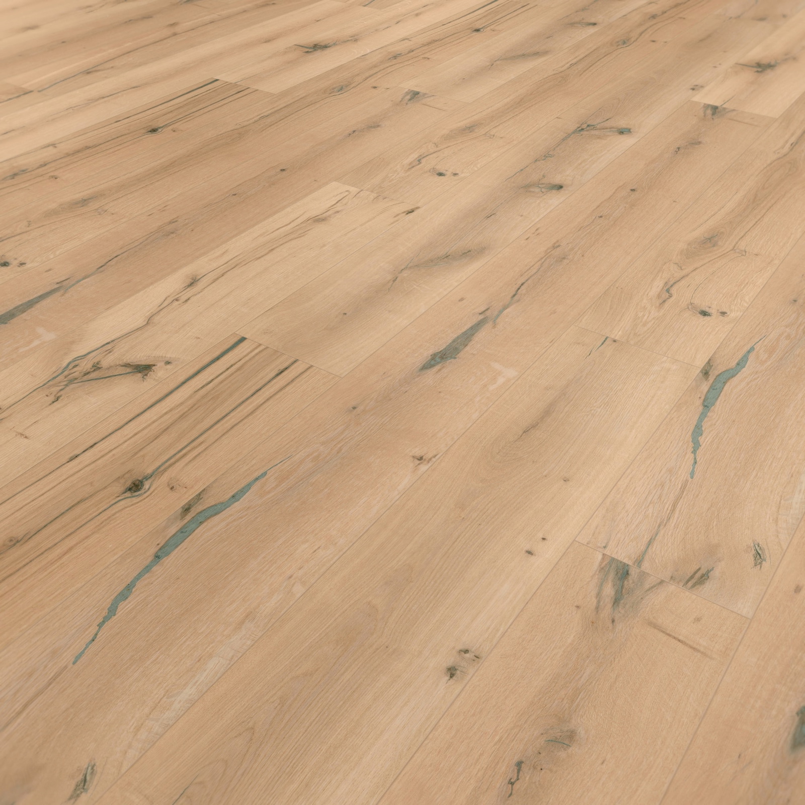 nexflor nature Parkett Arbora Eiche Country weiß Natur Fein-Gebürstete Struktur Natur-Geölt Weiß