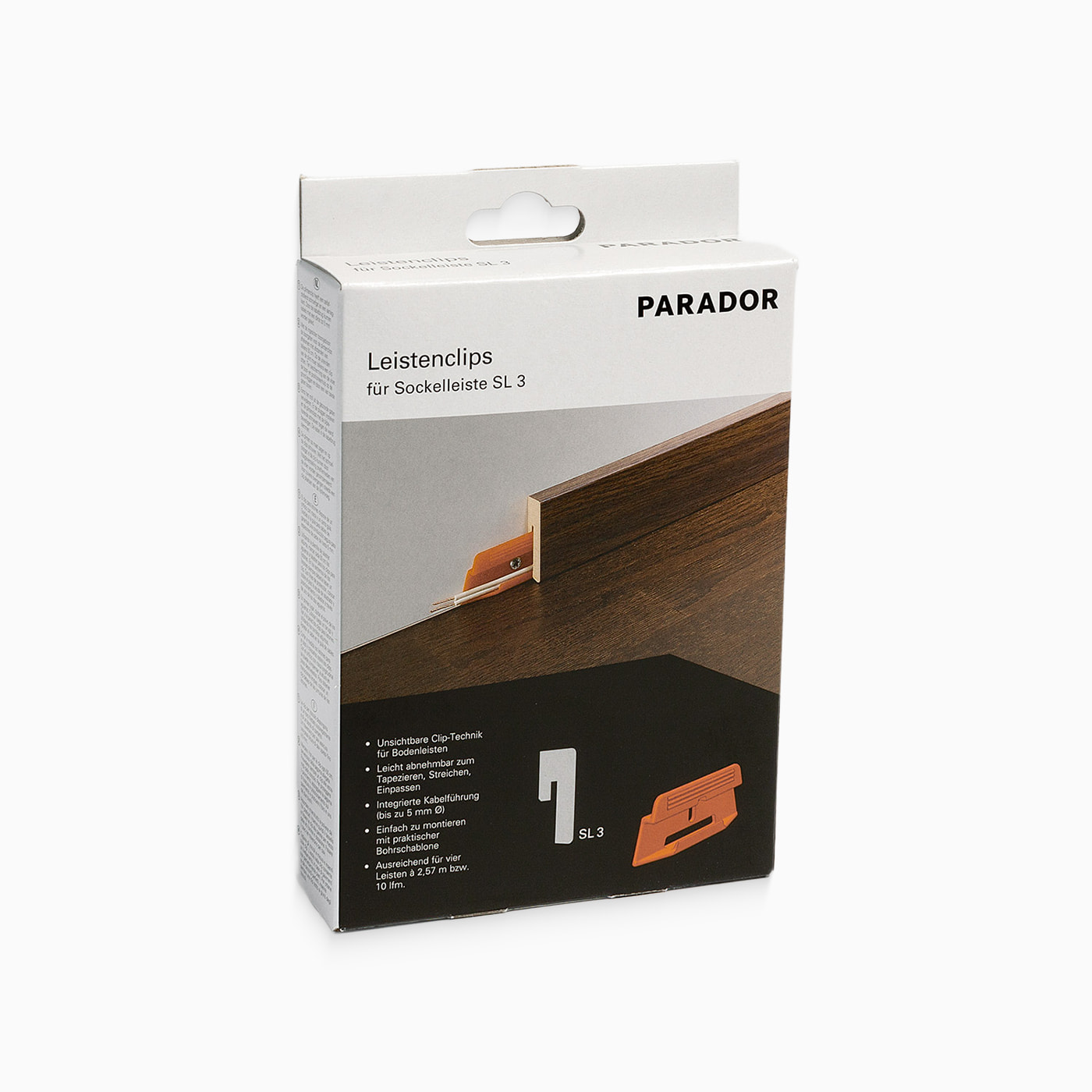 Detail Ansicht - Parador Leistenclip orange SL 3 Detail Ansicht - Parador 1427275