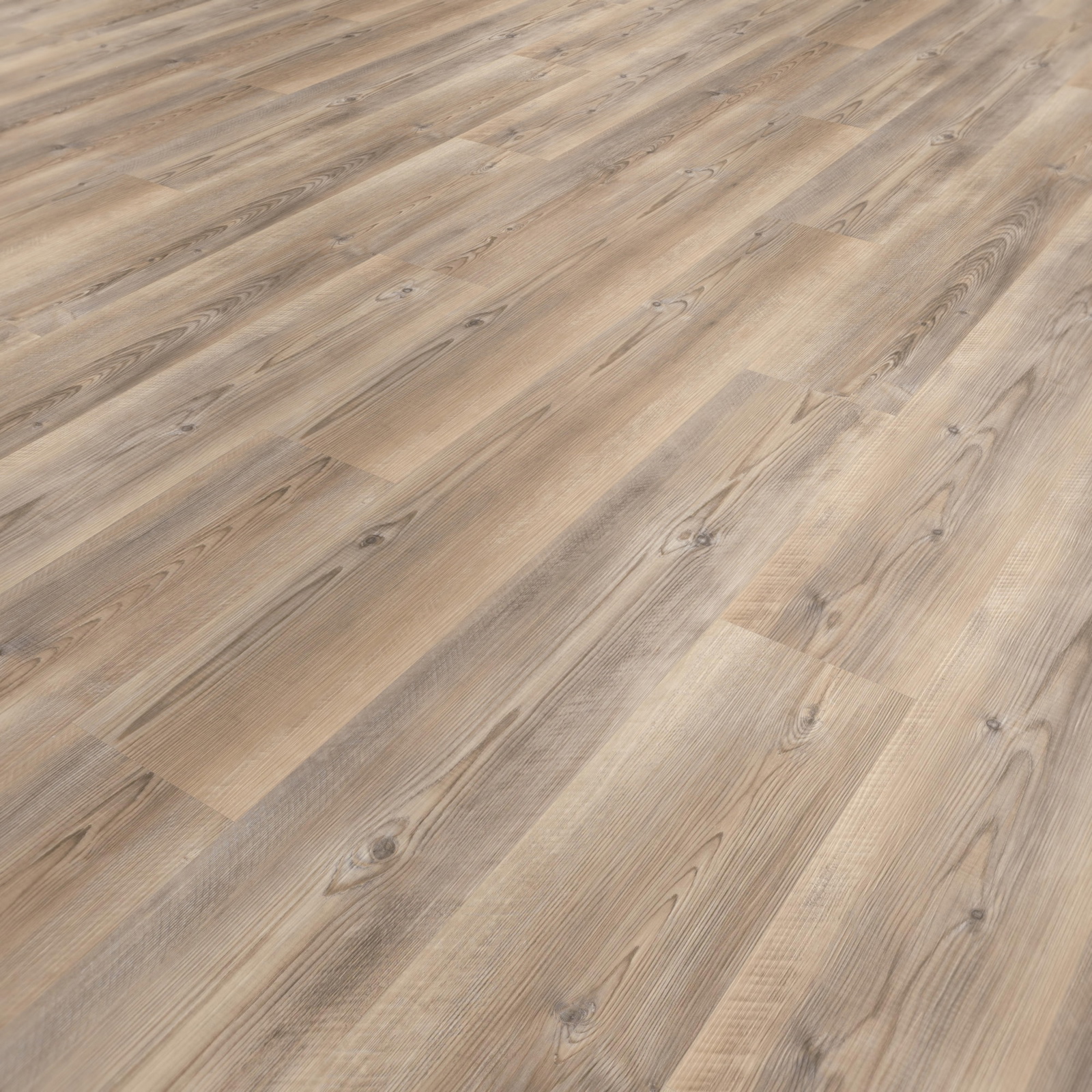 Perspektivische Ansicht - wineo Klebe-Vinyl wineo 400 wood L Coast Pine Taupe Perspektivische Ansicht - wineo DB284WL