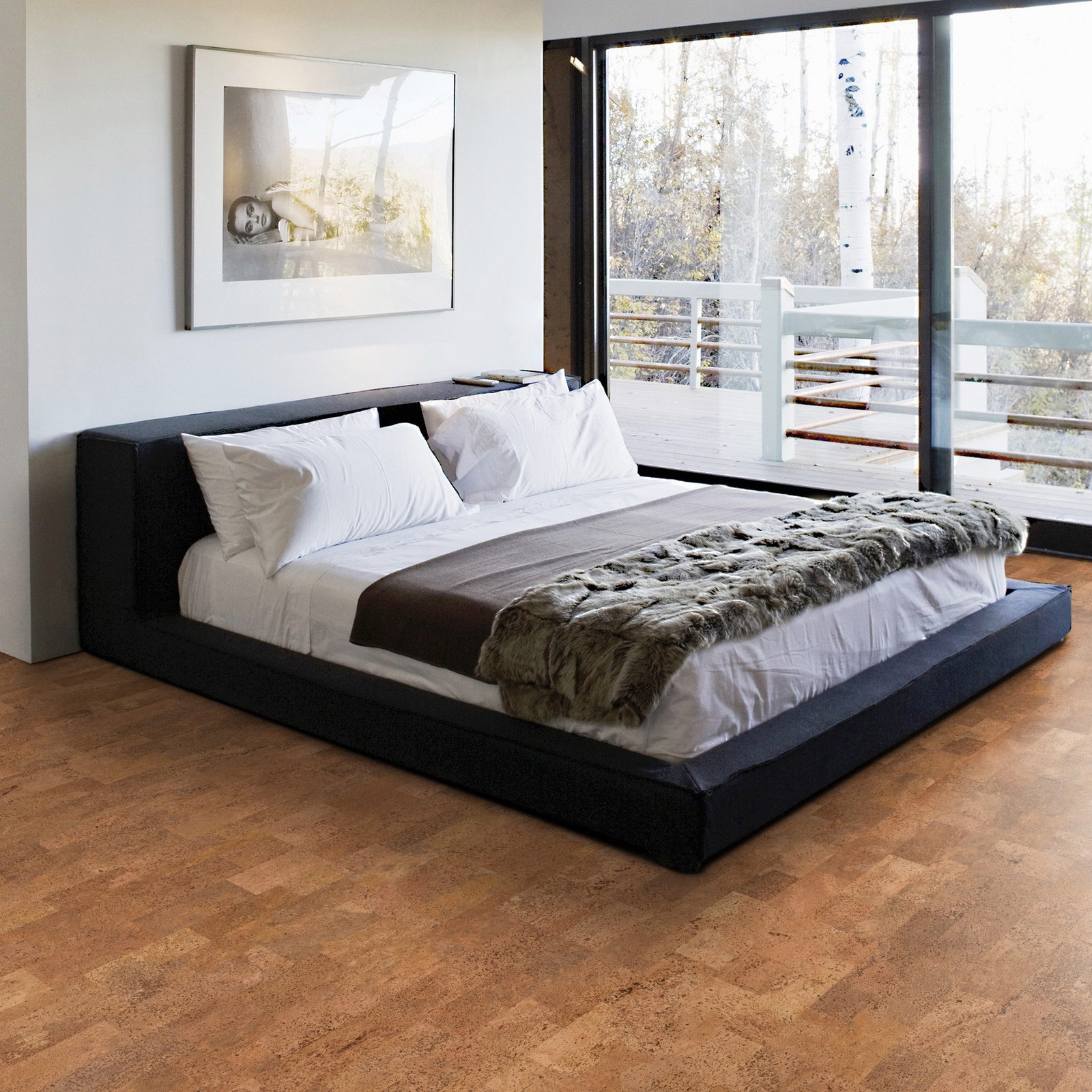 Milieubild Schlafzimmer mit Balkon - Wicanders 80001633