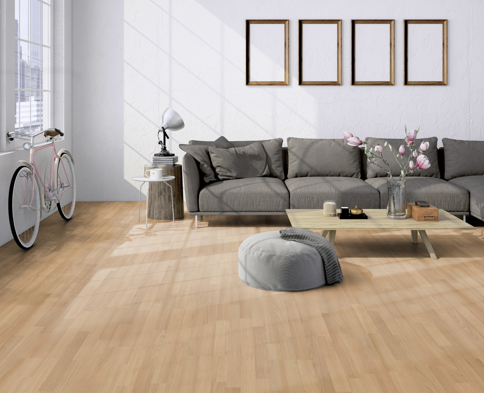 Milieubild Helles Wohnzimmer im Standwohnung - Friends by ter Hürne Laminat Buche Micaela Milieubild Helles Wohnzimmer im Standwohnung - Friends by ter Hürne 1188020019