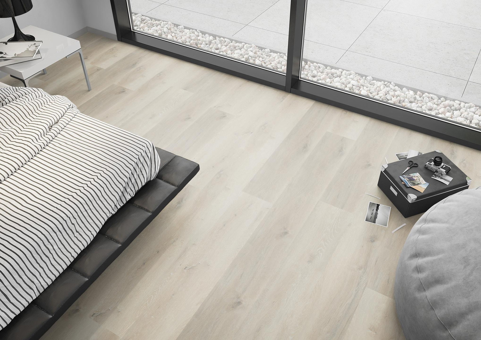 Milieubild Schlafzimmer mit Sitzkissen - nexflor NXF-20030-001
