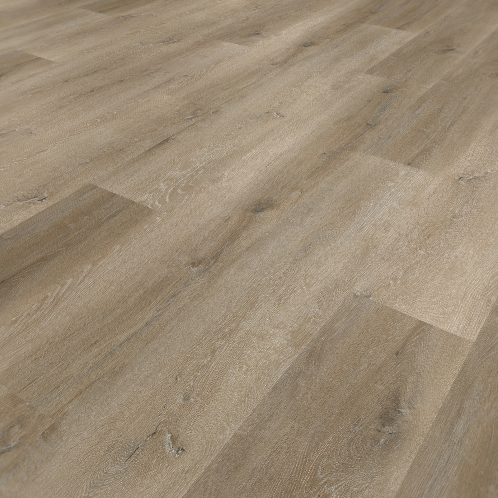 Perspektivische Ansicht - nexflor Rigid Klick-Vinyl Helios Click Collection Miletus Oak Perspektivische Ansicht - nexflor NXF-20030-002