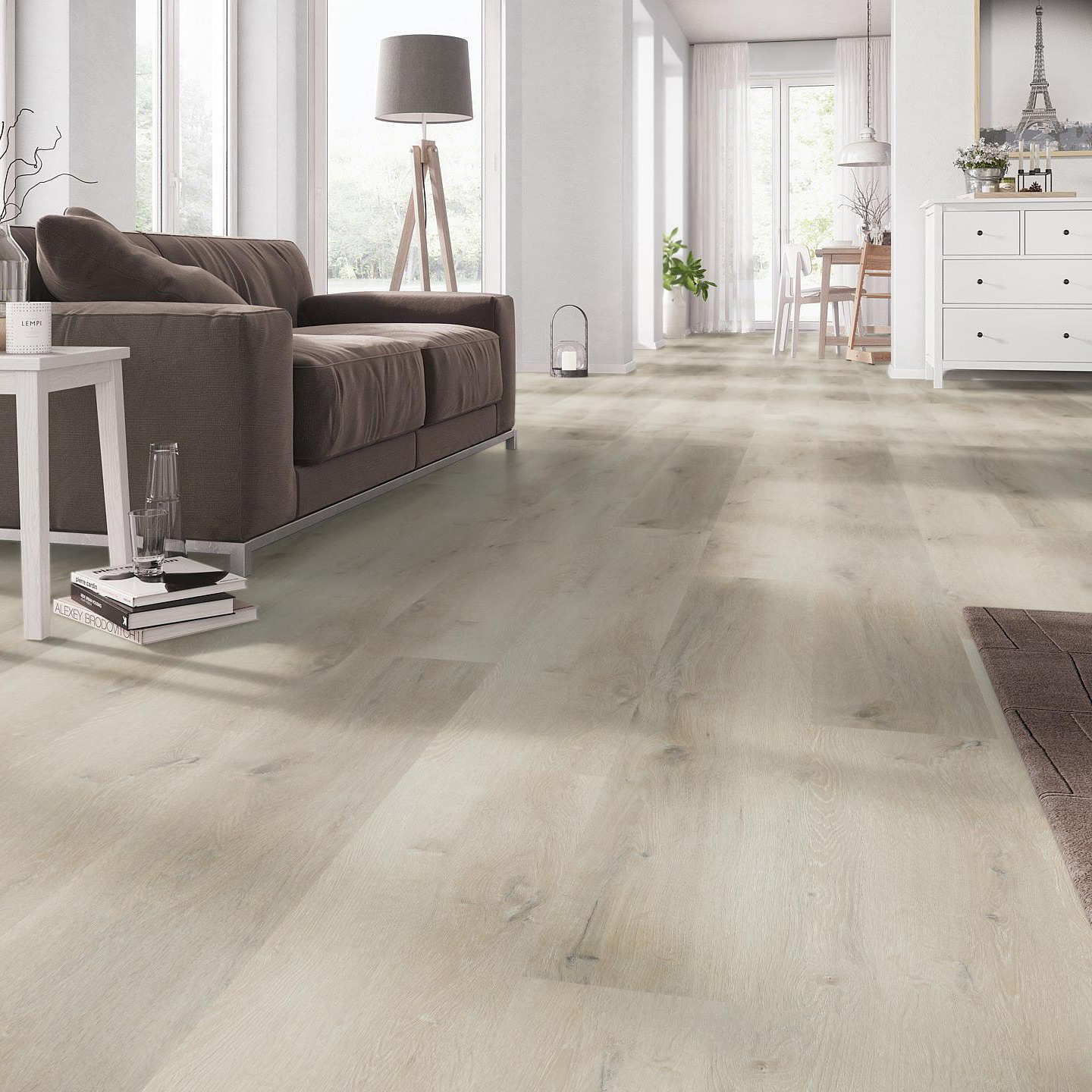 Milieubild Wohnzimmer mit Couch - nexflor NXF-20030-001