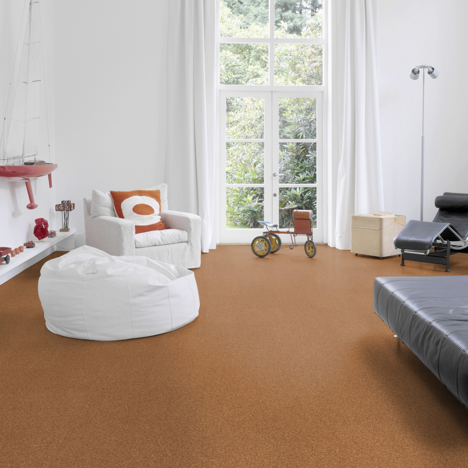 Milieubild Altbau-Wohnzimmer mit Kamin - Wicanders 80002234