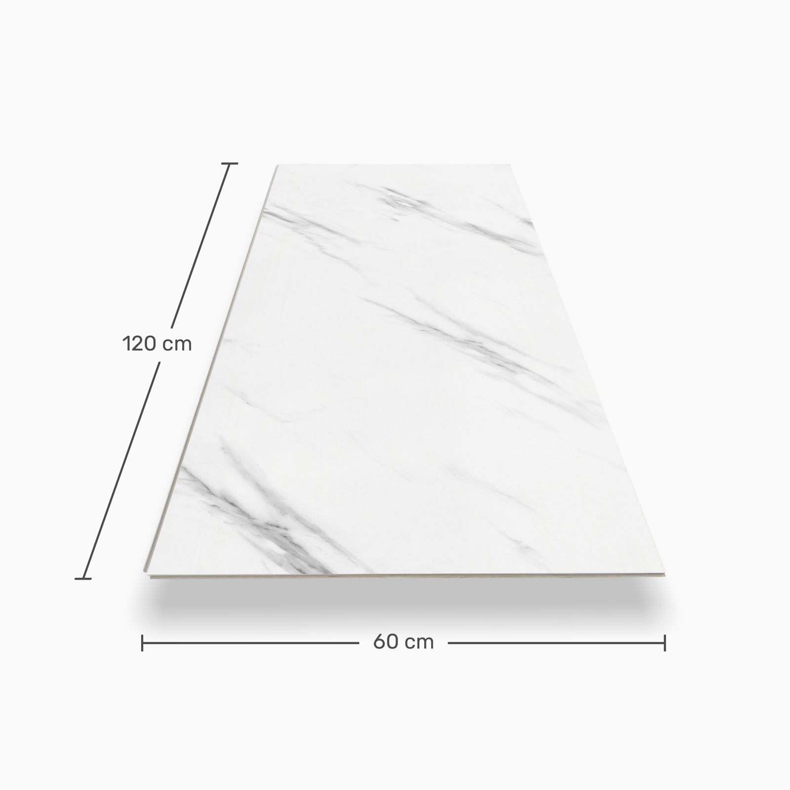 nexwall SPC Wandverkleidung Remura XL Bianco Marble 120cm nexwall SPC Wandverkleidung Remura XL Bianco Marble 120cm