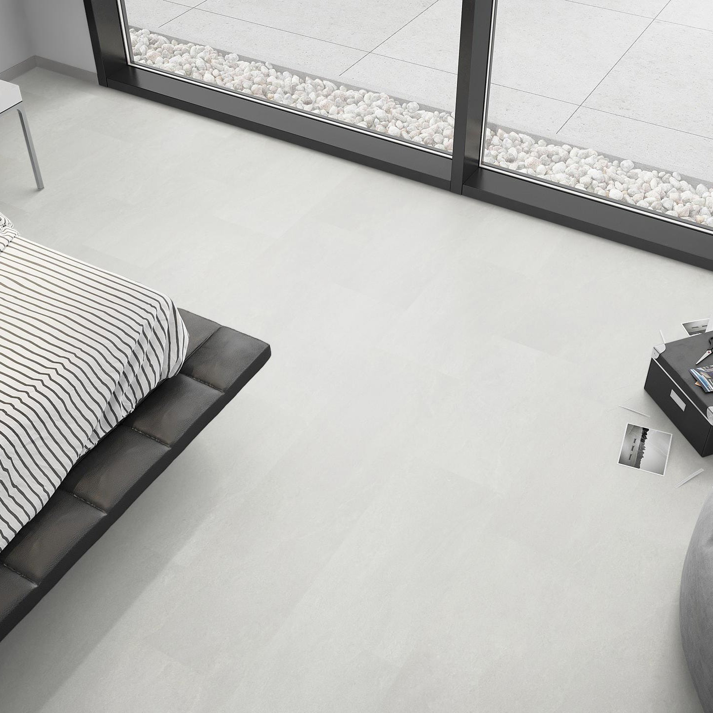 Milieubild Schlafzimmer mit Sitzkissen - nexflor NXF-52030-001
